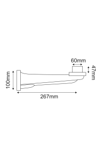 WALL BASE 26.7CM