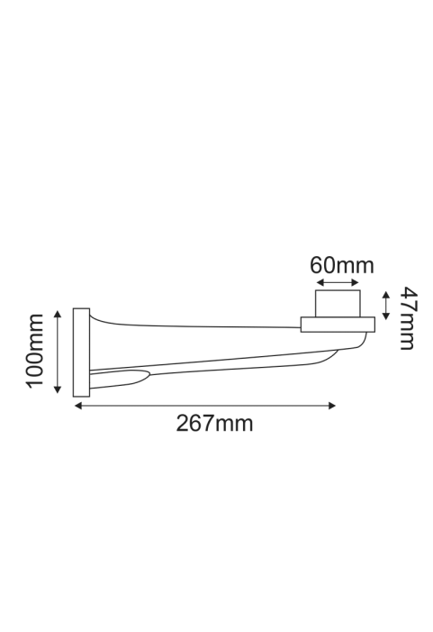 WALL BASE 26.7CM
