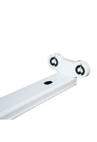 LUMINAIRE FOR 2xT8 LAMP WITH ONE SIDE CONNECTION 1500mm