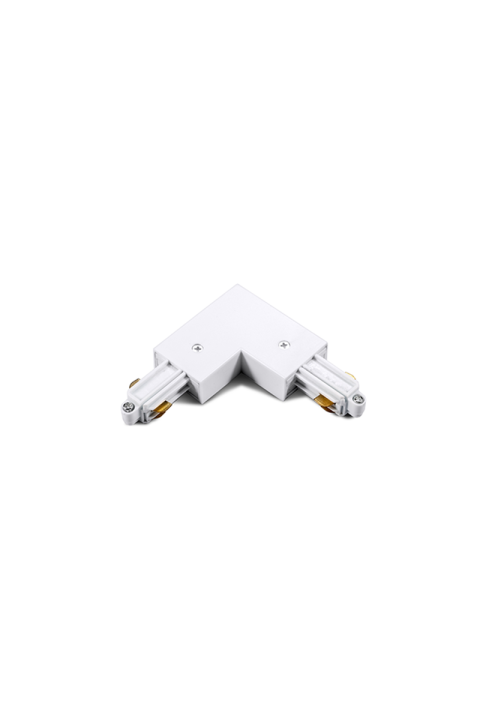 ANGLE 90° 2 WIRES WHITE