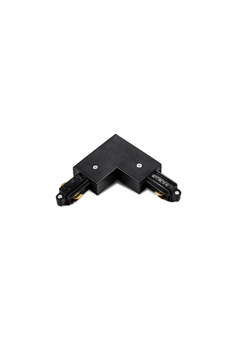 ANGLE 90° 2 WIRES BLACK