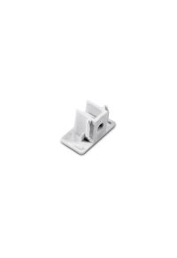 WHITE END CAP FOR TWO WIRES TRACK