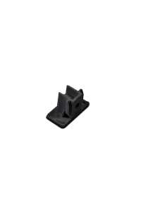 BLACK END CAP FOR TWO WIRES TRACK 