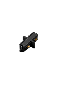 BLACK STRAIGHT CONNECTOR FOR 2 WIRES