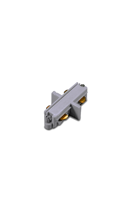 GREY STRAIGHT CONNECTOR FOR 2 WIRES