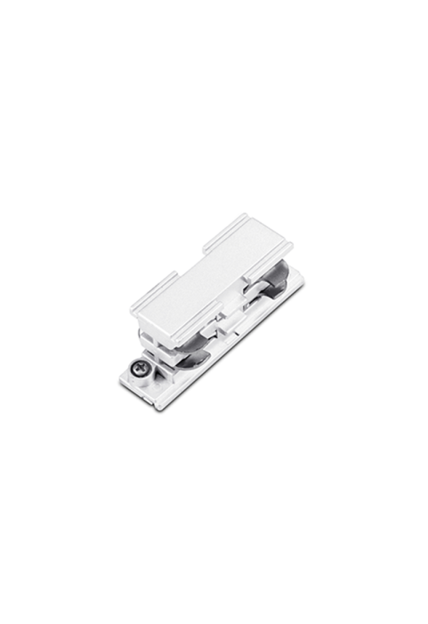 White straight connector for 4 wires