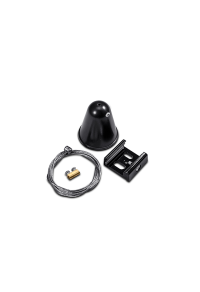 BLACK PENDANT KIT FOR 4 WIRES TRACK