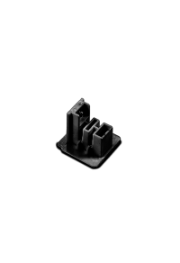 BLACK END CAP FOR 4 WIRES TRACK