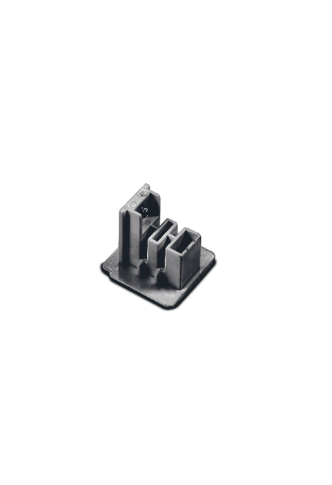  GREY END CAP FOR 4 WIRES TRACK