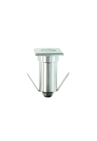 ^LED SQUARE INGROUND SPOT LUMINAIRE 1W 85LM 3000K 30° 230V AC IP65 RA80 30.000hrs