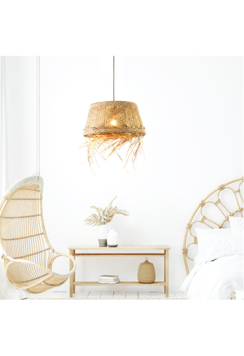 ПЕНДЕЛ 1xE27 ANDROS GRASS RATTAN Φ40Χ120CM