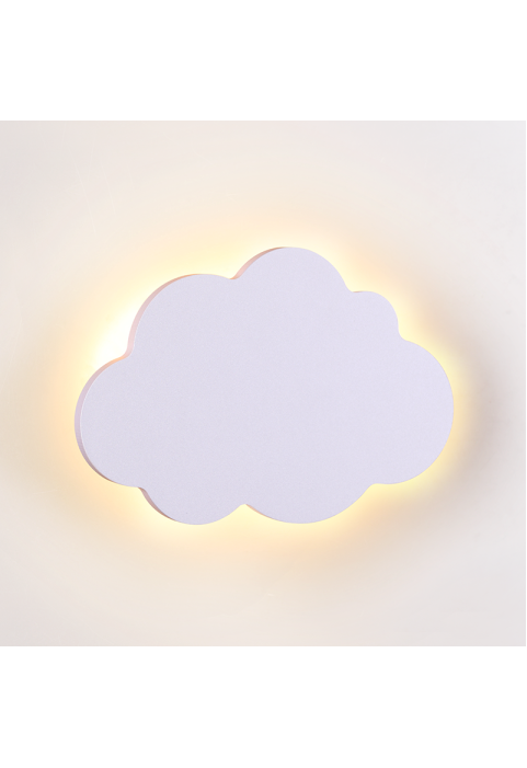 АПЛИК LED 16W 3000K 1280LM БЯЛ MDF 43X3,5X29CM HOLMA