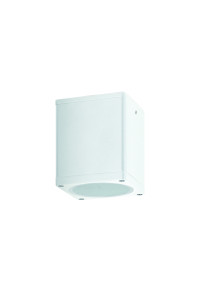 ФАСАДНА ЛУНА 230V AC MATT WHITE IP65 GU10 MAX.35W