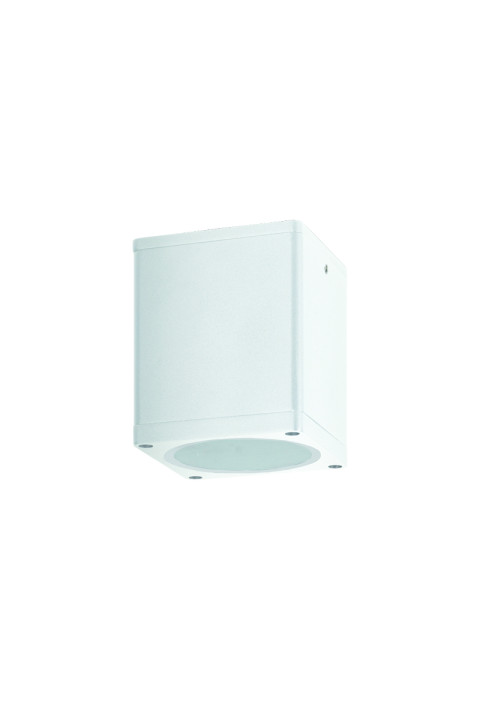 ФАСАДНА ЛУНА 230V AC MATT WHITE IP65 GU10 MAX.35W