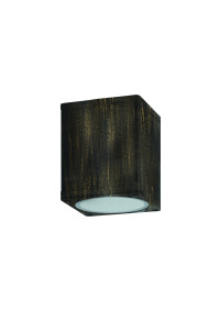 ФАСАДНА ЛУНА 230V AC GOLDEN BLACK IP65 GU10 MAX.35W