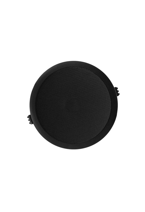 RECESSED SPEAKER BLACK, Ø17cm, 100V, 8Wrms