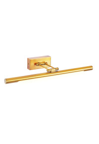 АПЛИК LED 12W 3000K 780LM  МЕСИНГ МЕТАЛ IP44 50X6X19CM RIO
