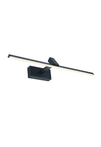 АПЛИК LED 8W 3000K 520LM MIRAR ЧЕРЕН МЕТАЛ IP20 50X16,5X7,5CM 
