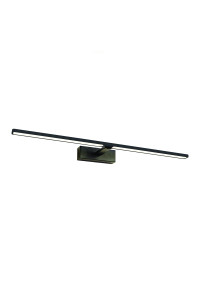 АПЛИК LED 12W 3000K 780LM PALMA ЧЕРЕН МЕТАЛ IP44 66,5X14,5X5CM 
