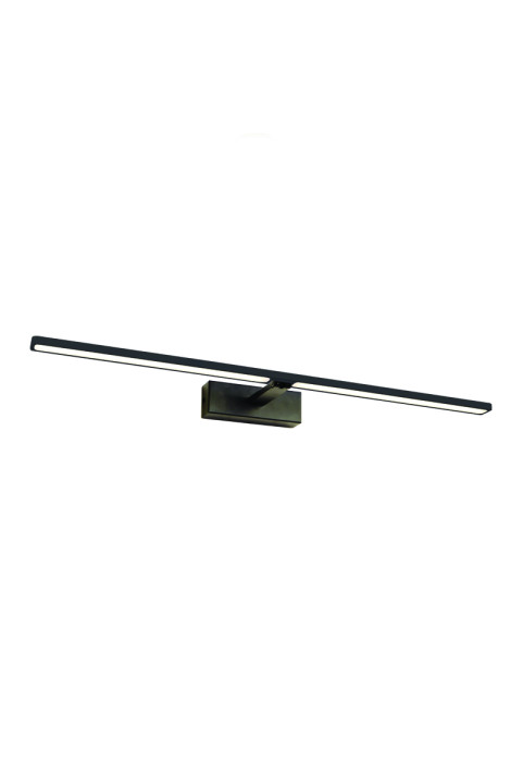 АПЛИК LED 12W 3000K 780LM PALMA ЧЕРЕН МЕТАЛ IP44 66,5X14,5X5CM 