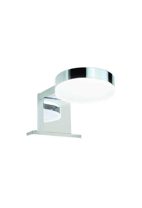 АПЛИК LED 5W 3000K 330LM  LUSTRO  ХРОМ МЕТАЛ IP44 8X14,5X6,5CM 