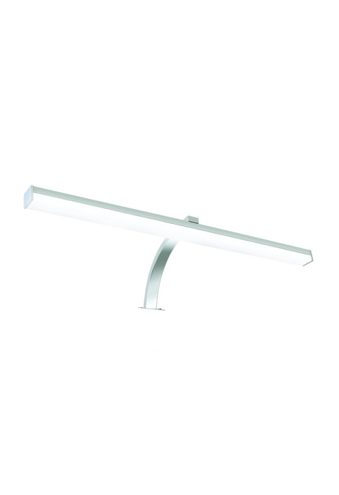 АПЛИК LED 8W 3000K 520LM VIDE  ХРОМ МЕТАЛ IP44 50X16X9,5CM