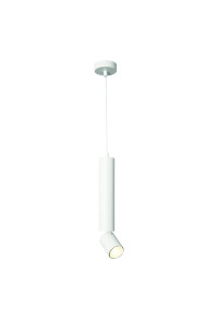 ПЕНДЕЛ 1XGU10 BABEL БЯЛ МЕТАЛ IP20 D5,6XD8XH140CM