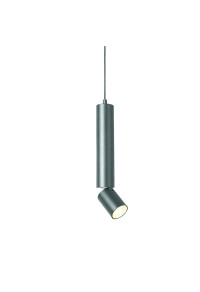 ПЕНДЕЛ 1XGU10 BABEL СИВ МЕТАЛ IP20 D5,6XD8XH140CM