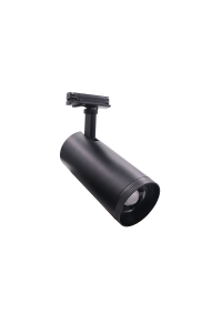 BLACK LED COB TRACK LUMINAIRE AIMY 10W 4000K 1-PH 15-55° 1260LM 230V Ra80