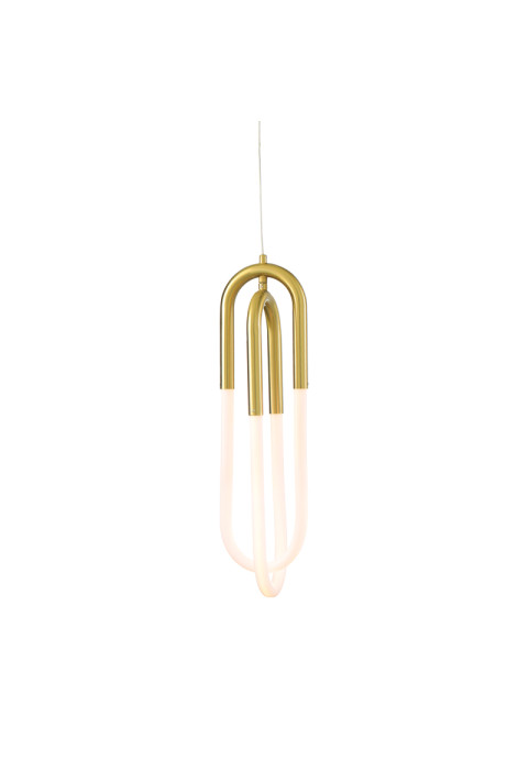 ПЕНДЕЛ LED 16W 3000K 1120LM VENUS  МЕСИНГ МЕТАЛ 15X15XH230CM
