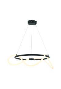 ПЕНДЕЛ LED 36W 3000K 2100LM KYMA  ЧЕРЕН МЕТАЛ IP20 D60XH230CM 