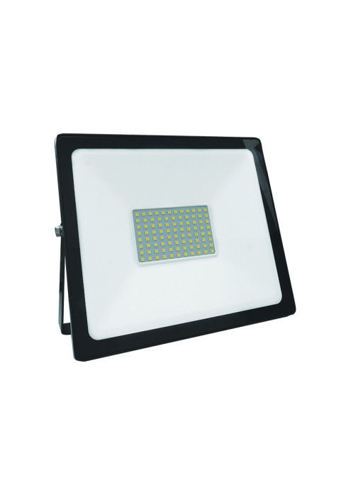 BLACK LED SMD FLOOD LUMINAIRE IP66 70W 3000K 6000Lm 230V RA80