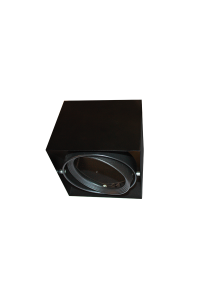 SPOT CEILING AR111 SINGLE BLACK 150x150x120