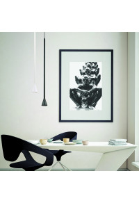 ПЕНДЕЛ 1ΧGU10 CLOUZOT ЧЕРЕН МЕТАЛ IP20 D7,5XD10XH190CM