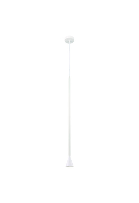 ПЕНДЕЛ 1ΧGU10 CLOUZOT БЯЛ МЕТАЛ IP20 D7,5XD10XH190CM