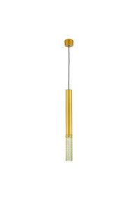 ПЕНДЕЛ 1XGU10 DOHA ЗЛАТИСТ МЕТАЛ IP20 D6XD8XH187CM