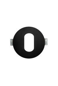^  SPOT Νο618 ROUND OVAL BLACK ALUMINUM H88