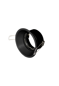 SPOT TRIMLESS MOVABLE BLACK ROUND Φ90