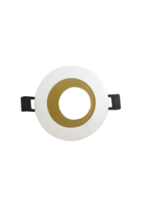 ^  SPOT WHITE RING - GOLD REFLECTOR ALUMINUM 