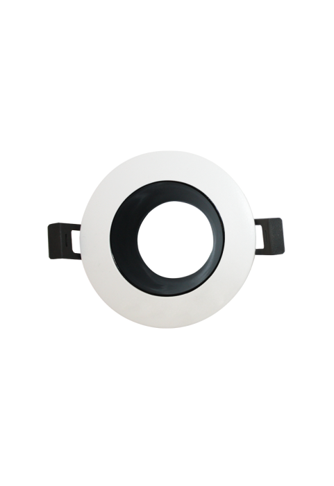 ^  SPOT WHITE RING - BLACK REFLECTOR ALUMINUM 