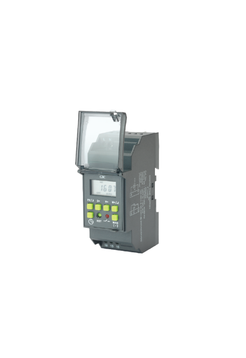 DIGITAL DIN RAIL TIME SWITCH-PULSE 110-240V AC 1C/O