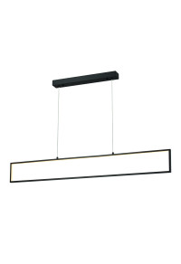 ПЕНДЕЛ LED 32W 3000K 2600LM AELIA ЧЕРЕН МЕТАЛ IP20 120X6XH150CM 