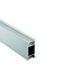 NIC UP-DOWN ALUMINUM PROFILE WITH OPAL PC DIFFUSER 2m/pc