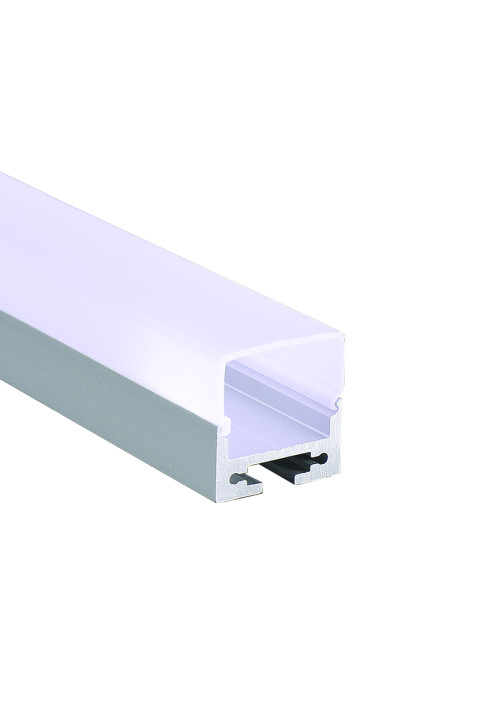 PEND ALUMINUM PROFILE WITH OPAL PC DIFFUSER 2m/pc