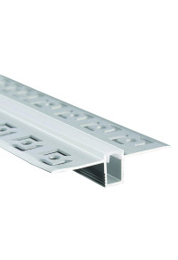LATE ULTRA MINI TRIMLESS ALUMINUM PROFILE  WITH OPAL PC DIFFUSER 2m/pc