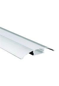 2WING ALUMINUM PROFILE WITH OPAL PC DIFFUSER 2m/pc