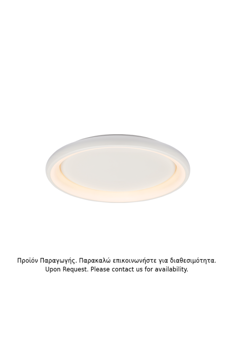 ЛЕД ПЛАФОН 34W DIMMER 3000K 2330LM БЯЛ МЕТАЛ D41XH8,5CM DIANA