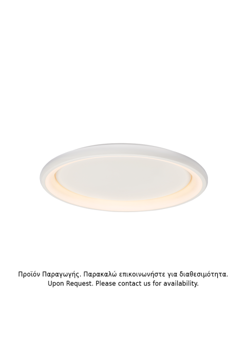 ЛЕД ПЛАФОН 48W DIMMER 3000K 4610LM БЯЛ МЕТАЛ D61XH8,5CM DIANA
