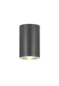GU10  ROUND CEILING LUMINAIRE 230V AC GREY IP65 GU10 MAX.7W