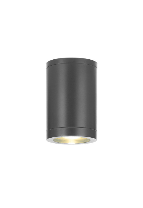 GU10  ROUND CEILING LUMINAIRE 230V AC GREY IP65 GU10 MAX.7W